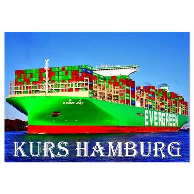 KURS HAMBURG (Wandkalender 2026 DIN A4 quer), CALVENDO Monatskalender
