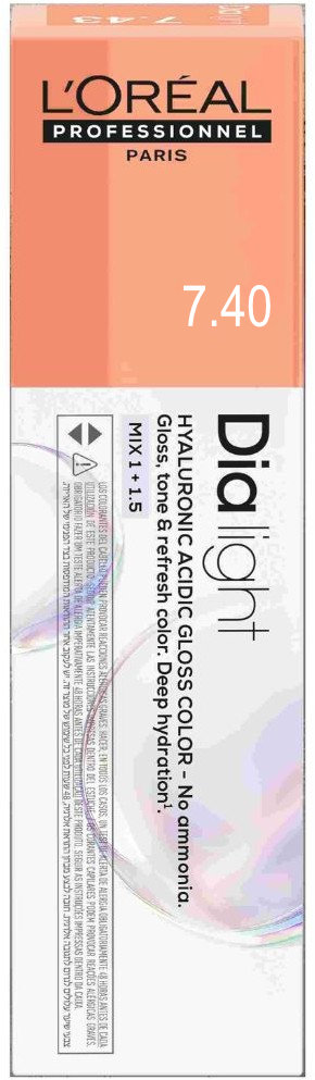 Loreal Dialight 7.40 Mittelblond Kupfer Intensiv E45395