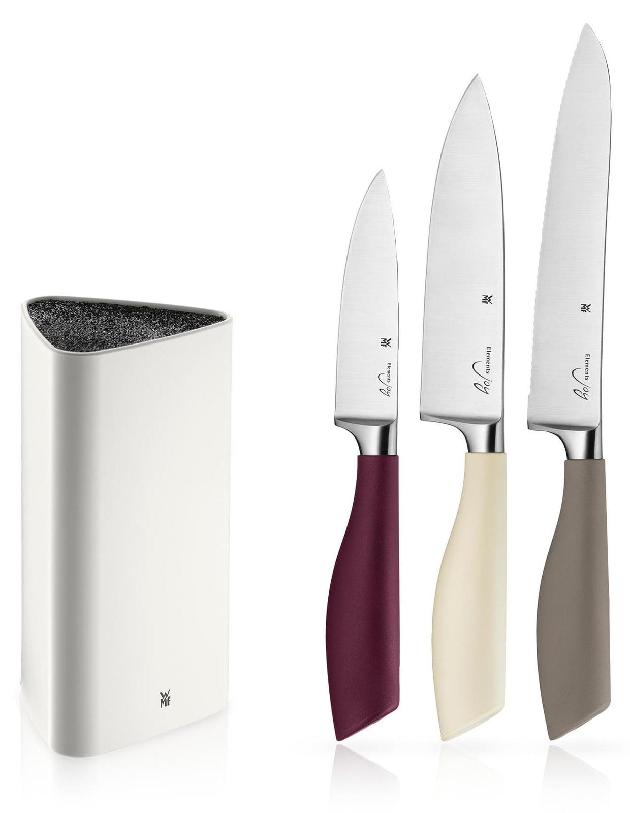 WMF Elements messen set, 4-delig