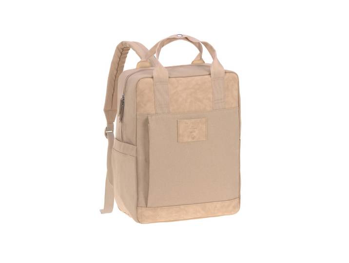 Lässig Wickelrucksack Vividal, Beige, 14x38x28.5 cm, Baby on Tour, Kinderwagen, Wickeltaschen & Wickelrucksäcke