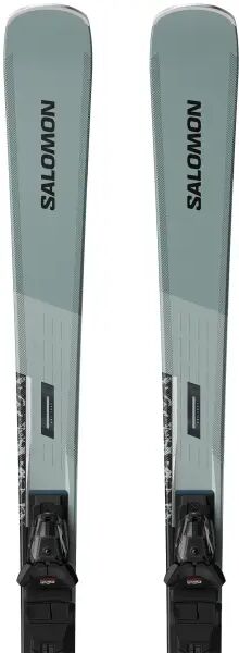 Carving Skis Salomon S/Max 8 + M10 GW (160cm - Wrought Iron/Black)  - Green;Black