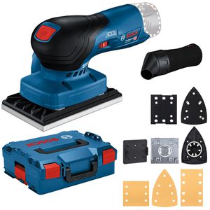 Bosch Schwingschleifer GSS 12V-13, Akku, 12V, 130 x 80mm, mit drei Schleifplatten & Koffer