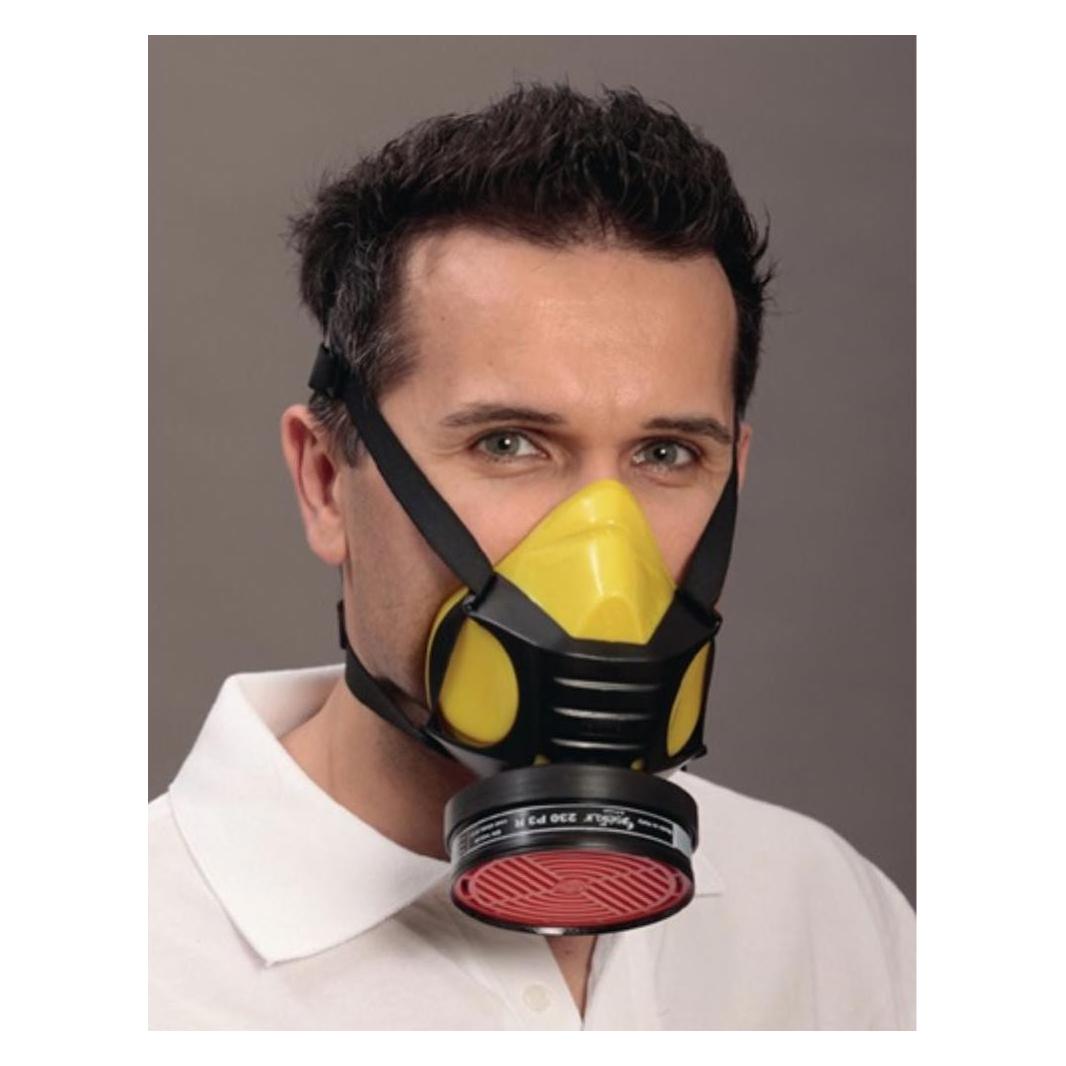 Ekastu Sekur Atemschutzhalbmaske Polimask GAMMA/Silik EN 140 (Keine offizielle Schutzklasse) (433227 370778)