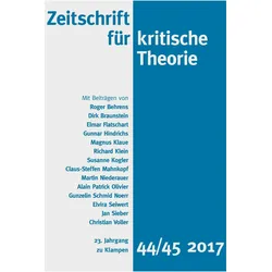 Zeitschrift für kritische Theorie, Fachbücher von Elmar Flatschart, Gunnar u a Hindrichs, Wolfgang Bock, Sven Kramer, Gerhard Schweppenhäuser, Roger Behrens