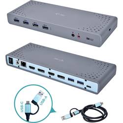 i-tec USB-C® Dockingstation I-TEC USB 3.0/USB-C 5K Dualdock CADUAL4KDOCK