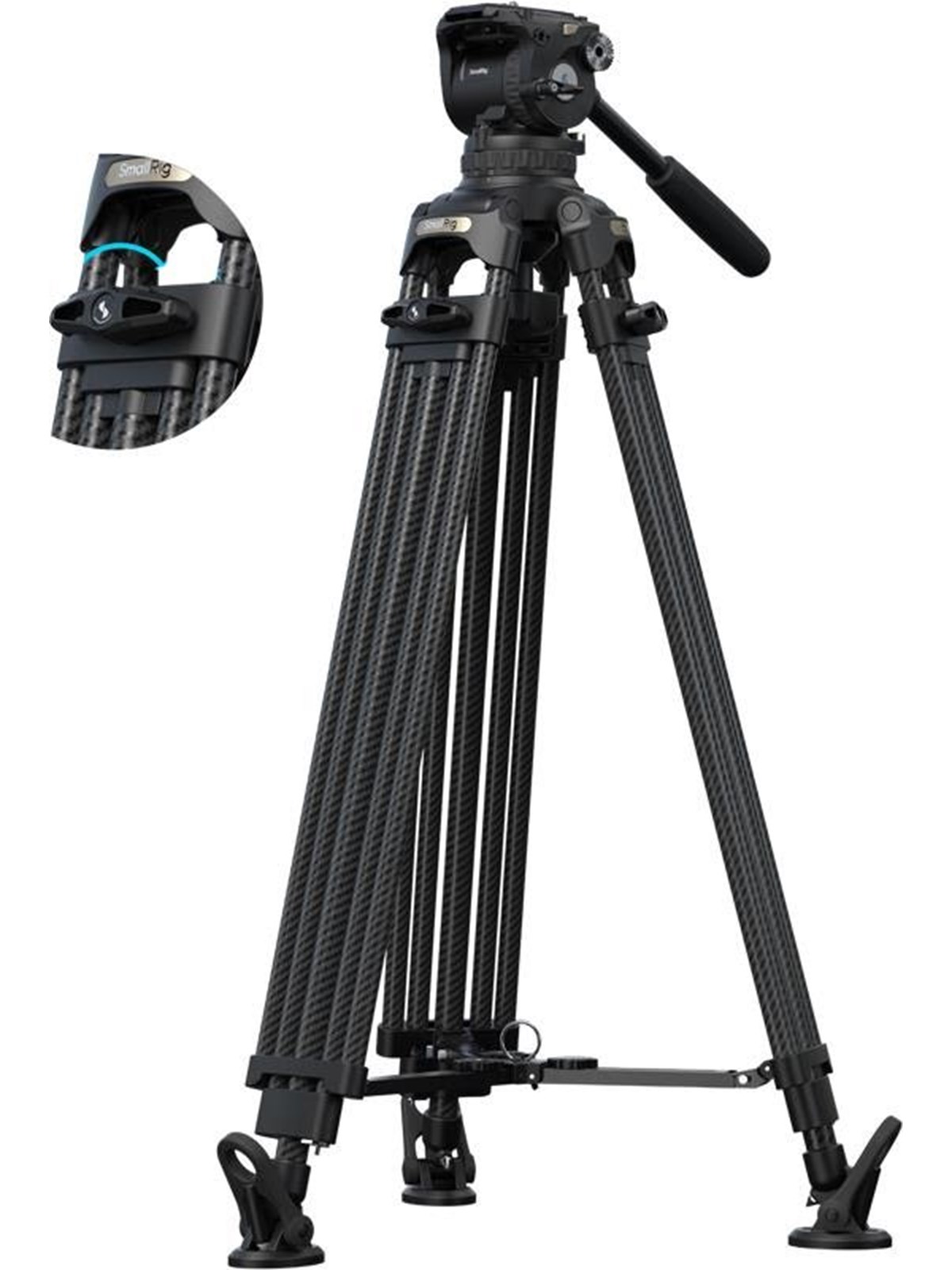 SmallRig 5578 FSD18 FreeSpeed Heavy-Duty Carbon Fiber Tripod