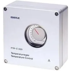 Eberle Controls Raumthermostat Aufputz -20 bis, Thermostat, Weiss