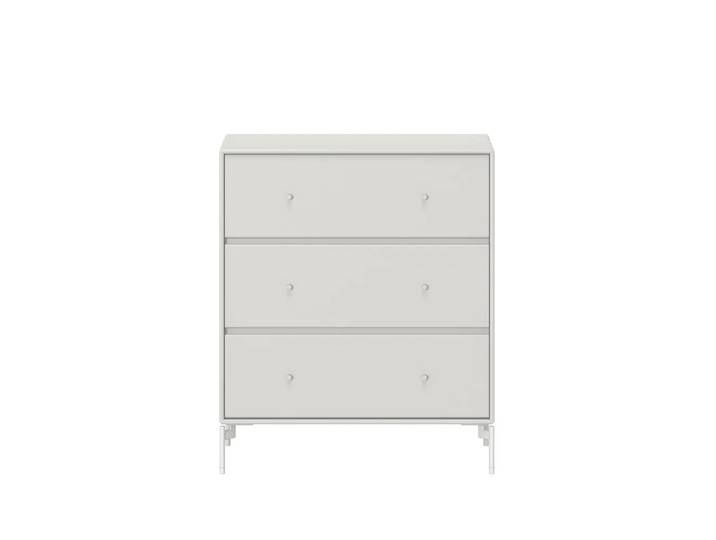 Montana Commode Carry nordic 09, pieds laqués snow