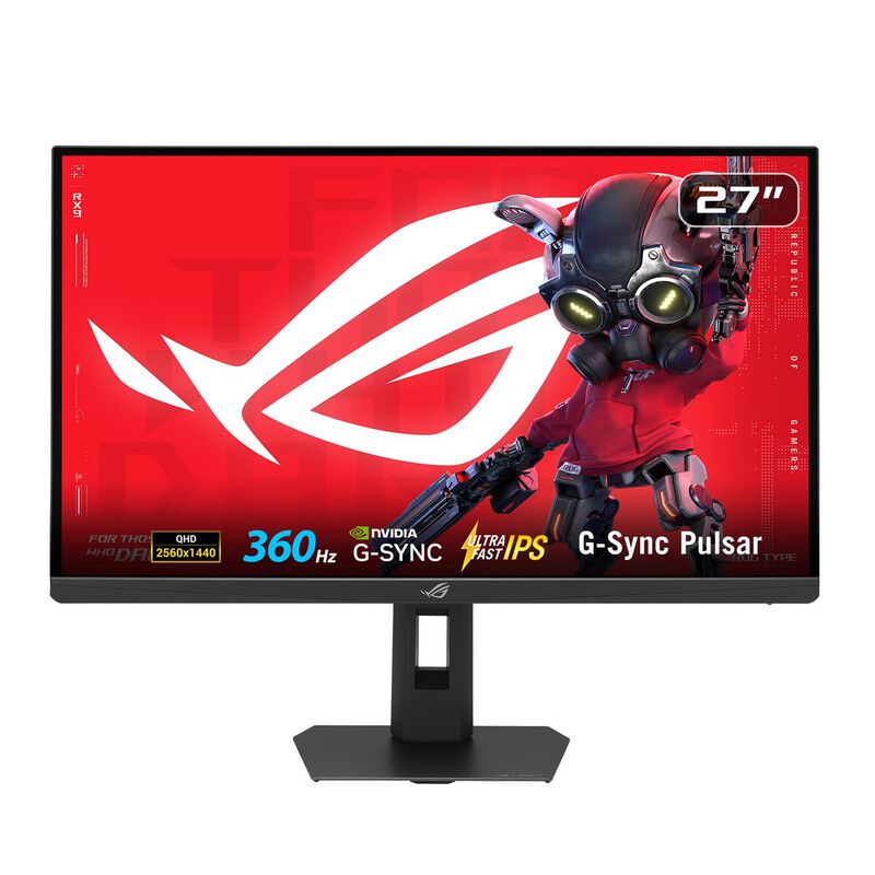 ASUS ROG Strix XG27AQNGV Pulsar 27 Zoll WQHD Gaming Monitor, 360Hz, Ultra Fast IPS, G-SYNC Pulsar