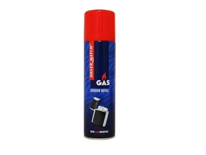 Aanstekergas Silver Match 250 ml Universeel navulgas