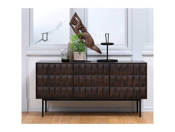 Buffet Limes 160 x 79 x 45cm Marron