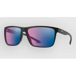 Smith Riptide Matte Black Sonnenbrille cp glass plrcmc rse blu m Gr. Uni