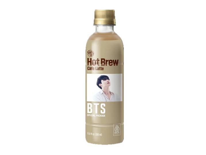 HY Bts Hotbrew Café latte Café glacé sucré 350 ml