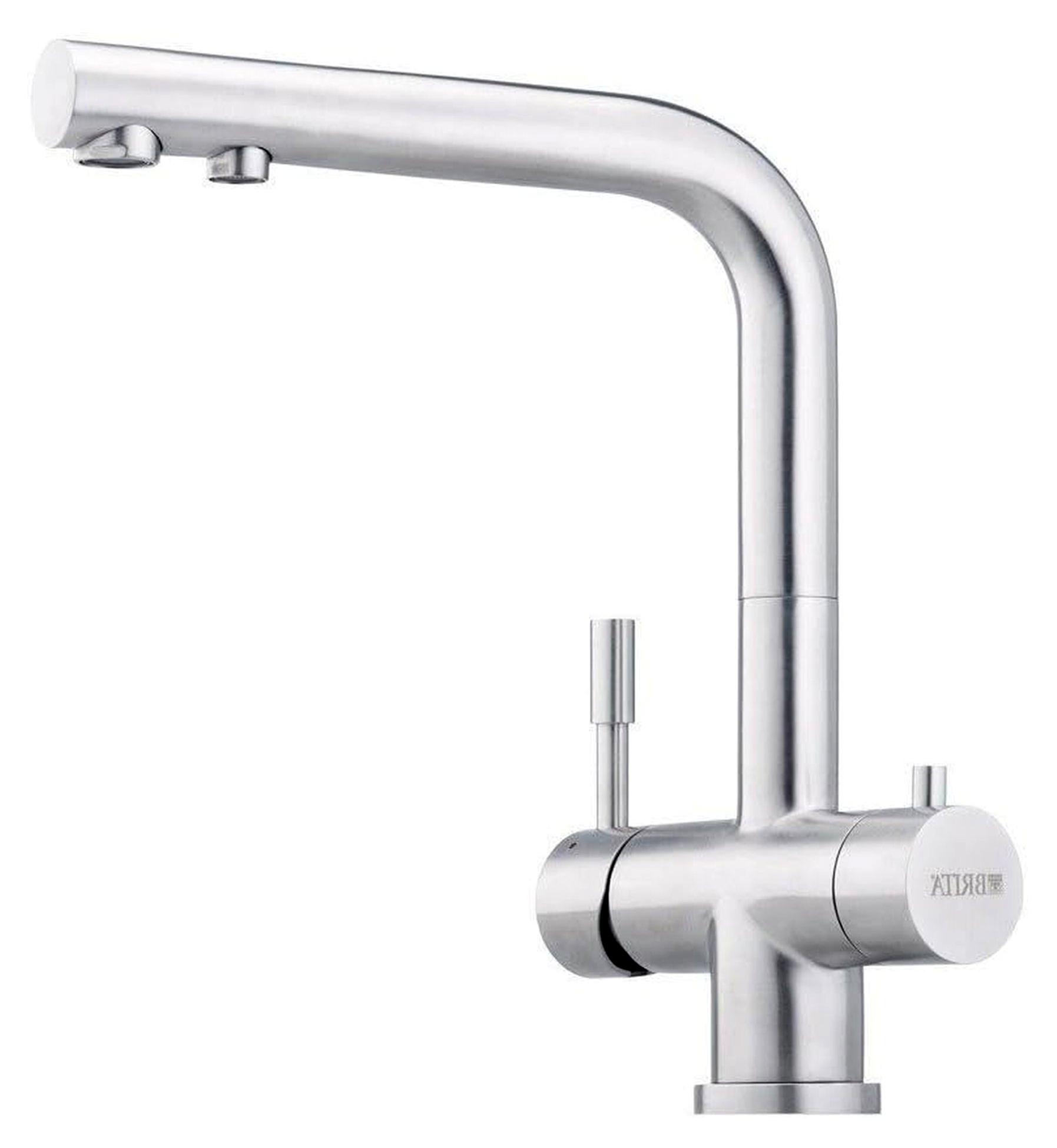 Drei-Wege Wasserhahn aus Edelstahl für Küchenarmaturen