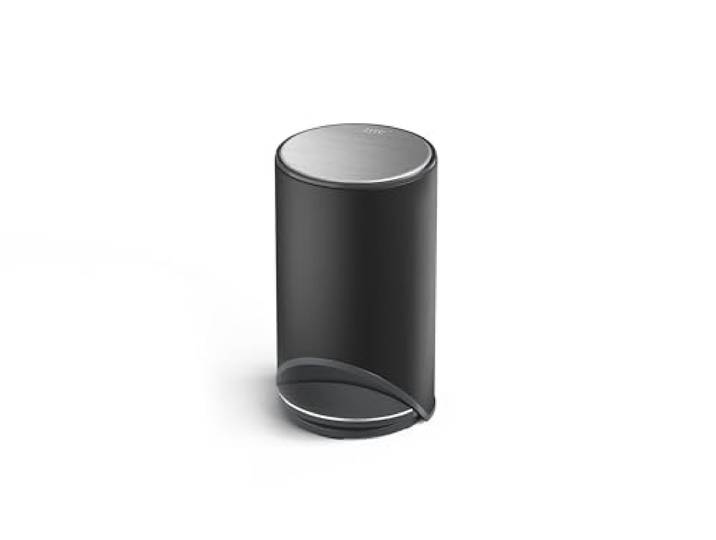 Joseph Joseph Arc Poubelle à Pédale 10L\, Fermeture Douce\, Anti-Trace\, Seau Amovible\, Noir