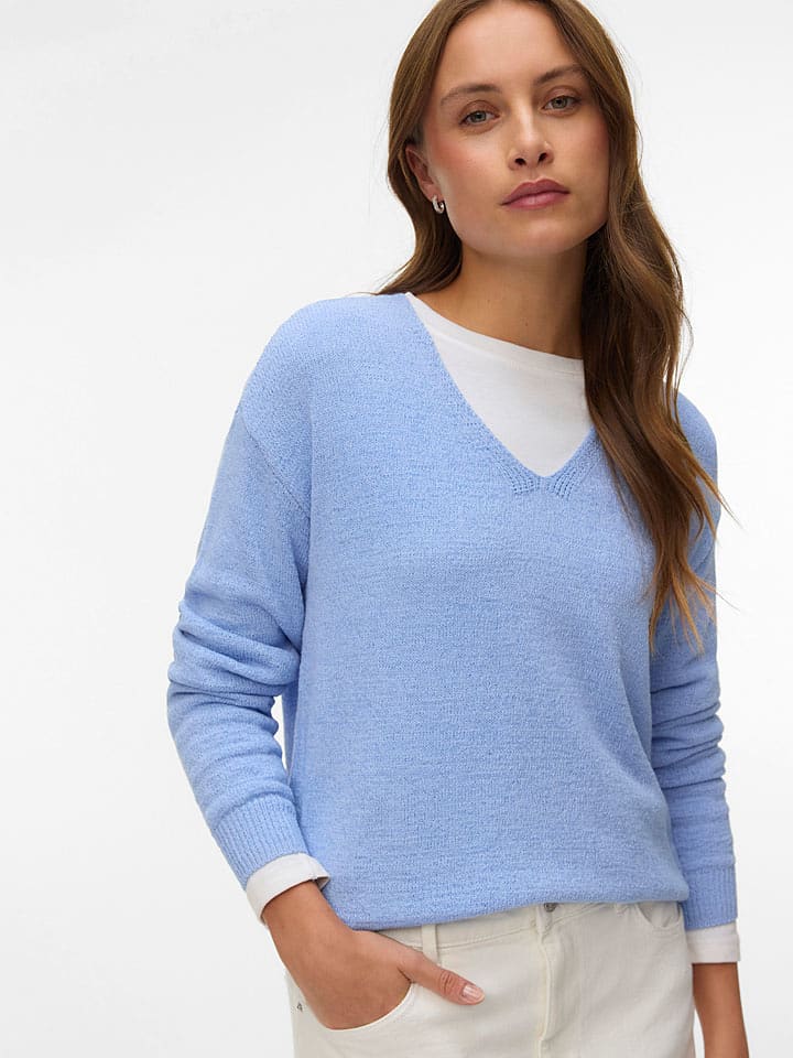 Vero Moda Pullover in Hellblau - XS