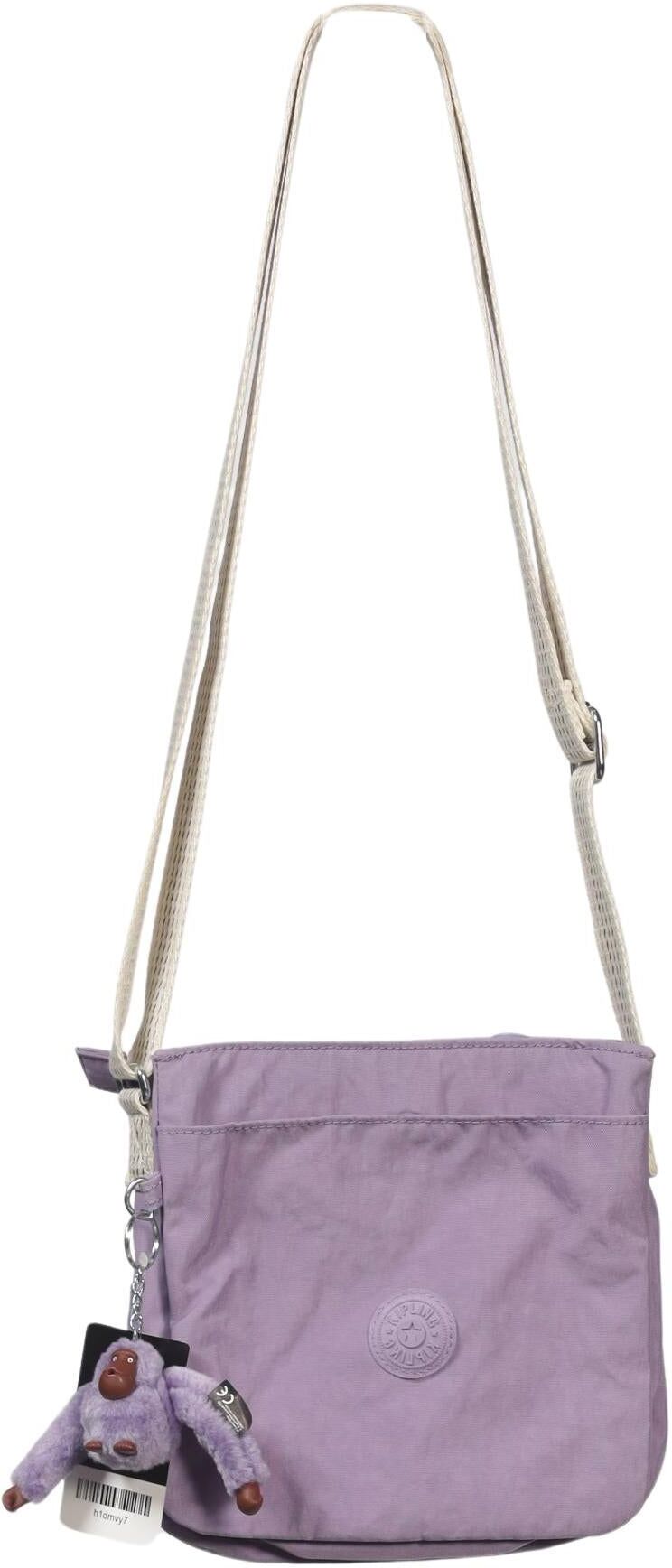 Kipling Damen Handtasche klein, Lila, Synthetik - Second Hand