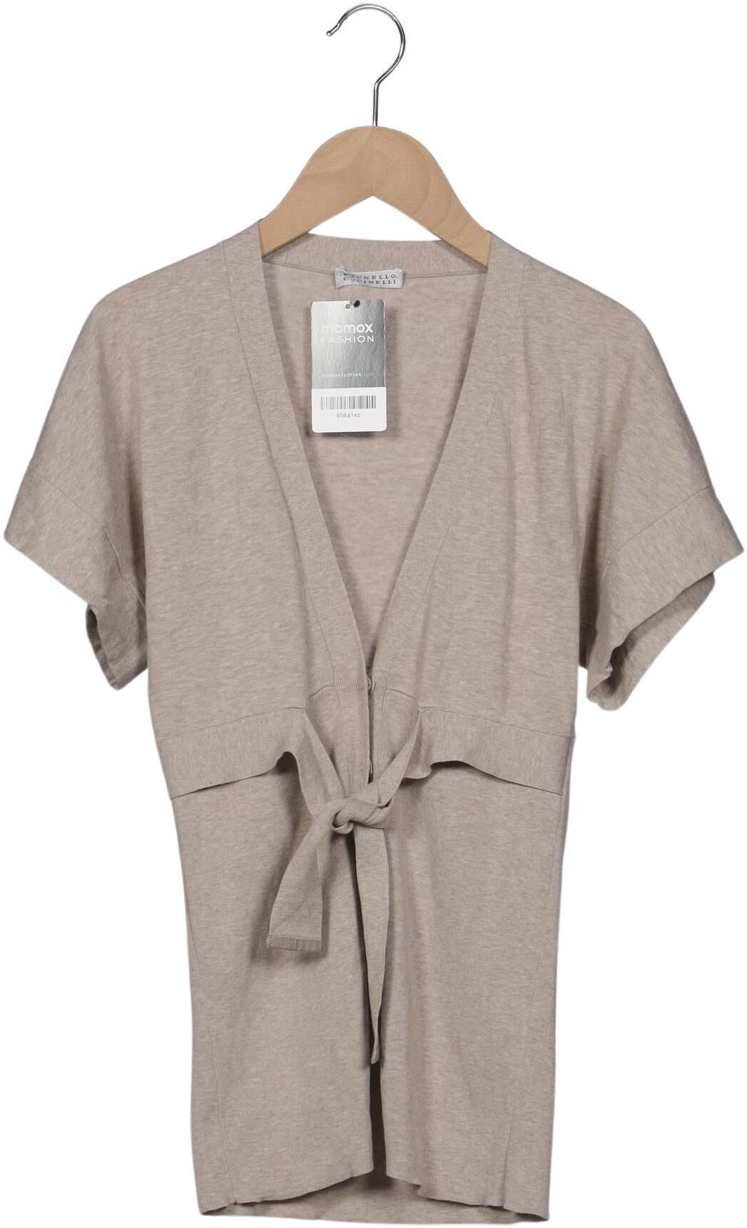 Brunello Cucinelli Damen Strickjacke, Beige, Gr. Xxs, kein / Etikett - Second Hand