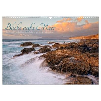Blicke auf´s Meer (Wandkalender 2027 DIN A3 quer), CALVENDO Monatskalender