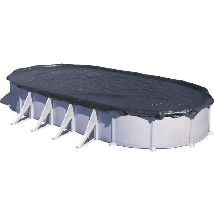 Winterabdeckung 180g/m² für Schwimmbecken 7,30 x 3,75m