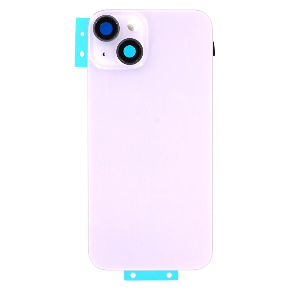 OEM Rückglas + Camera Lens + Metallplatte + MagSafe + Wireless Charger Chip + Blitzlicht für iPhone 14 l (Apple iPhone 14) (58837388)
