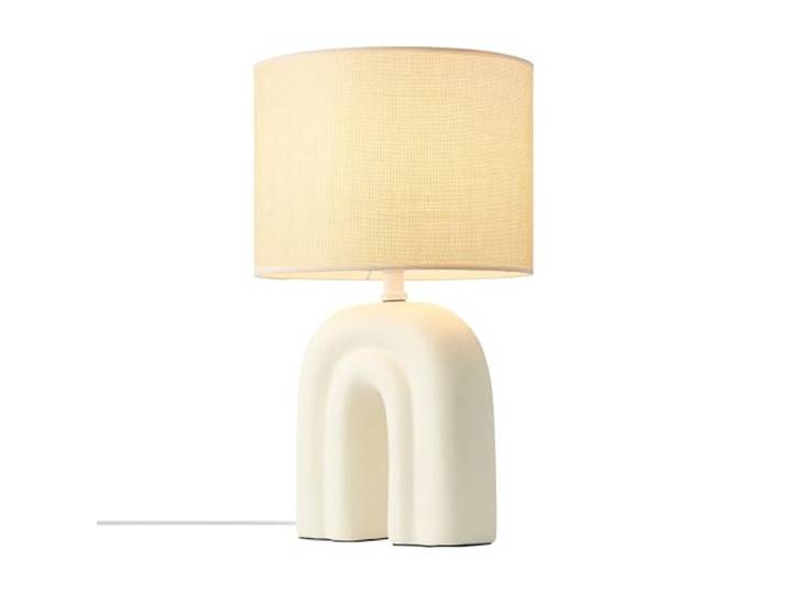 Tischleuchte Haze in Beige E27