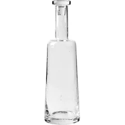 Broste Copenhagen Karaffe mit Deckel Bubble Glas mit Luftblasen