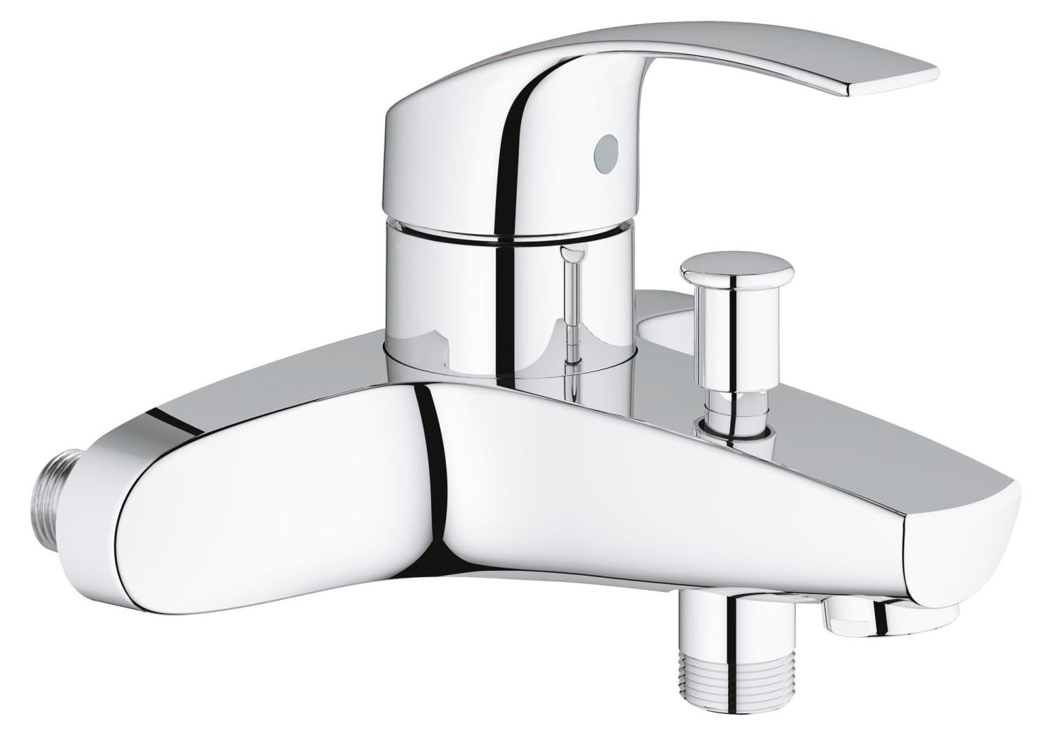 Grohe Eurosmart douchearmatuur met hendelbediening, chroom