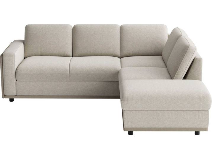 sit&more Ecksofa Cordoba L-Form, B: 232 cm, optional Schlaffunktion & Stauraum, Couch mit XXL-Komfort, großzügige Sitzfläche