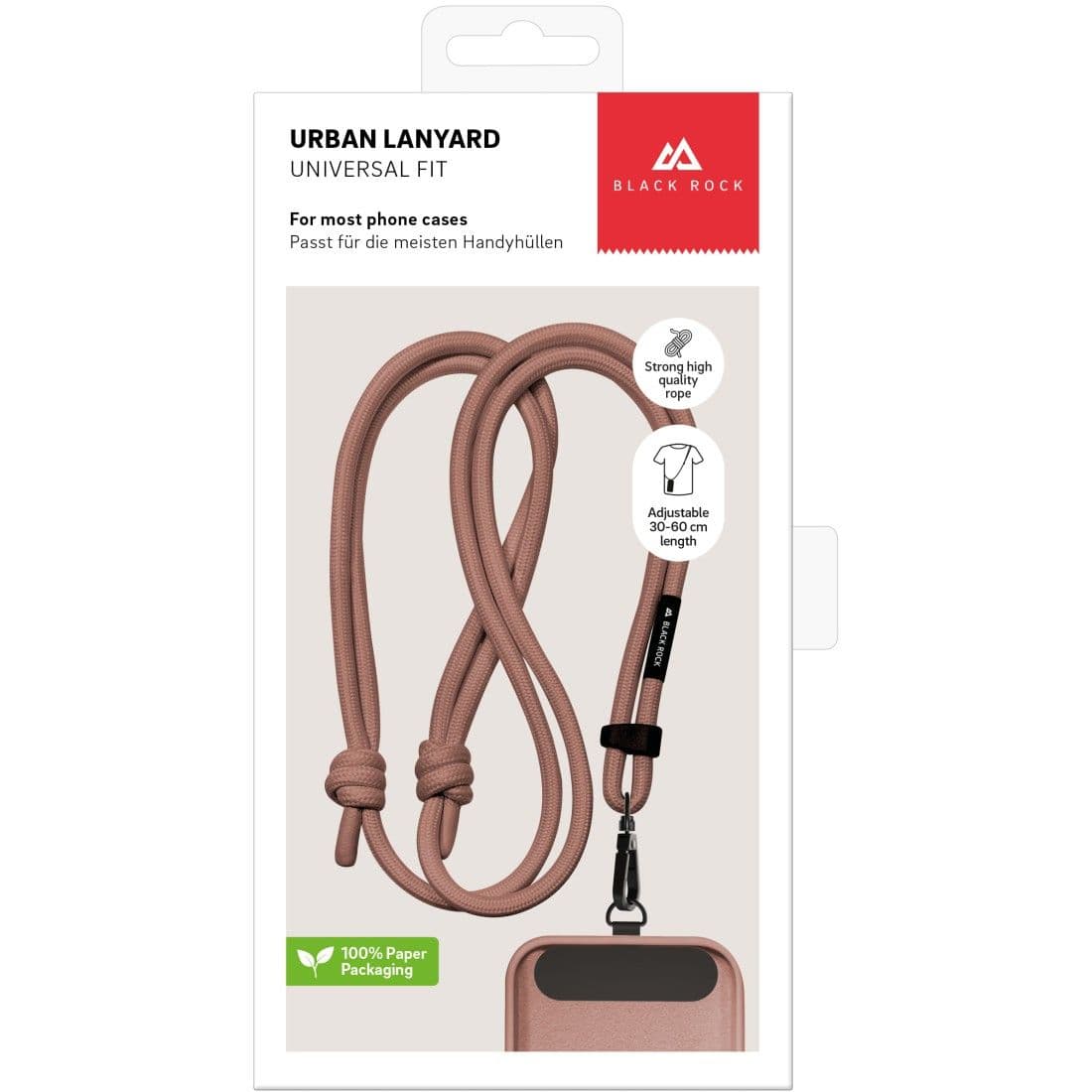 BlackRock Umhängegurt Universal Lanyard Case (Braun) 00221556