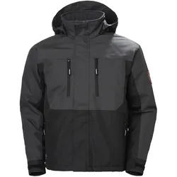Winterjacke "BERG" - XL - schwarz/dunkelgrau