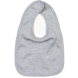 Babybugz Kinder Baby Lätzchen Baby-Lätzchen BZ12 heather grey melange one size