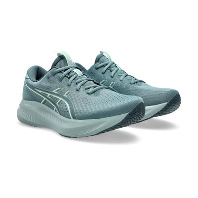 Laufschuh ASICS "GEL-EXCITE 11", Herren, Gr. 47, blau (foggy teal, ocean haze), Synthetik, Schuhe Laufschuh