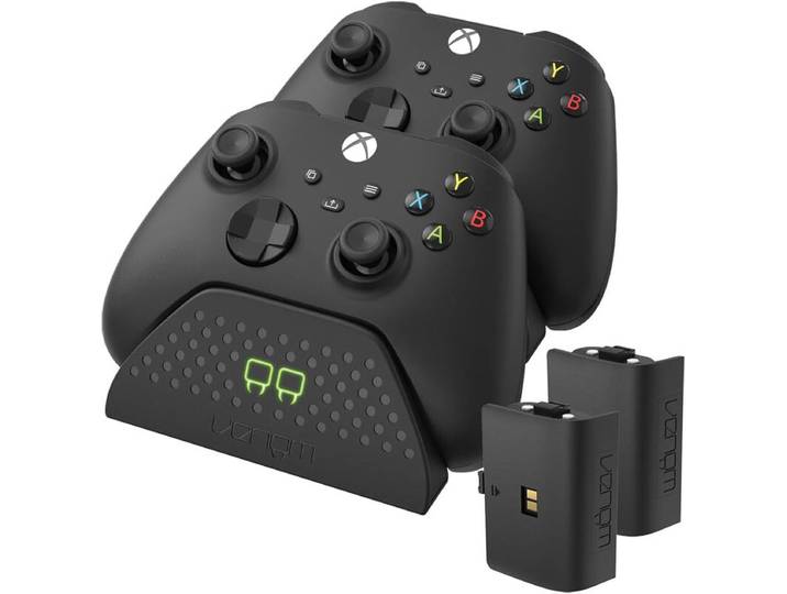 Venom dubbele oplaadstation met 2 oplaadbare batterijen - Zwart - Xbox Series/Xbox One