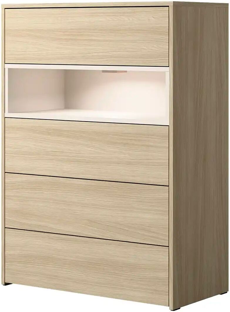 Höffner Kommode  Villa ¦ holzfarben ¦ Maße (cm): B: 80 H: 110 T: 42.0