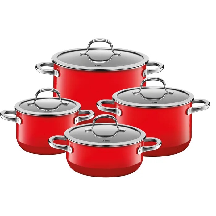 Silit Silargan® Passion Topf-Set 4-teilig Red 3201112978