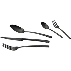 ECHTWERK EW-BS-0840S Avelino Black Edition 30-tlg. Besteck-Set Schwarz