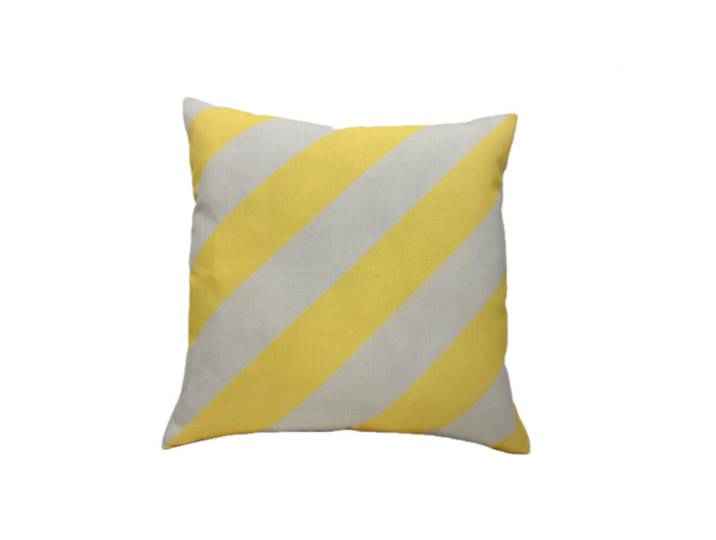 Zierkissen Helena gelb Polyester B 45 T 45 cm