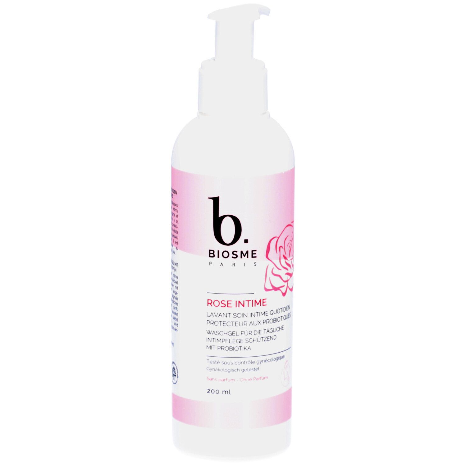 Biosme Waschgel Intimpflege Rose probiotika 200 ml