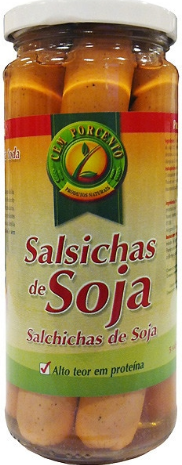 Cem Porcento Vegetable Sausage Soy Pot 390 gr