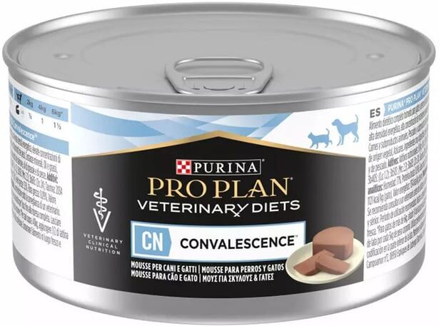Pro Plan Veterinary Comida húmida para cão e gato CN convalescência 195 g