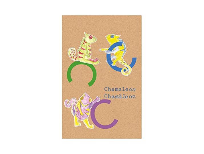 Komar Image murale ABC Animal C - Dimensions : 50 x 70 cm Sans cadre - Pure Boutique