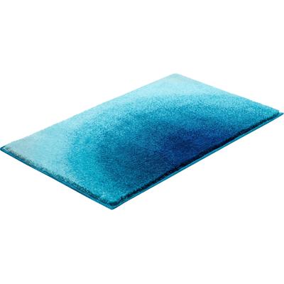 Badematte GRUND "Sunshine" Gr. 3, blau (türkis), H:24mm, Kunstfaser, Badematten, Badematte, Badematte mit Farbverlauf