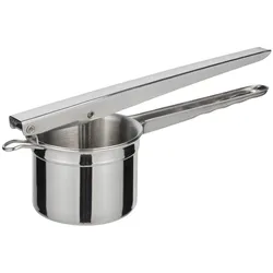 EDELSTAHL Kartoffelpresse Presse Gemüsepresse für Spätzle Pasta Spaghetti-Eis