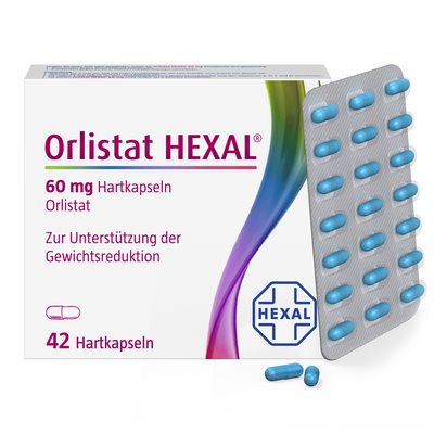Hexal AG ORLISTAT HEXAL 60 mg Hartkapseln 42 st 08951953