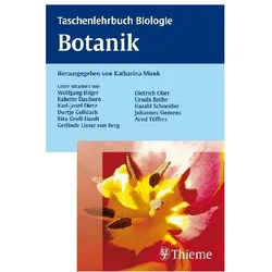 Taschenlehrbuch Biologie: Botanik, Fachbücher von Katharina Munk, Dortje Golldack-Brockhausen, Babette Dauborn, Karl-Josef Dietz, Wolfgang Bilger