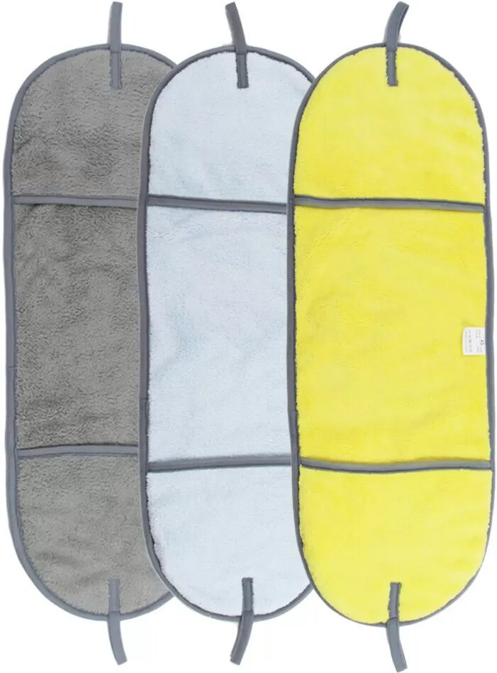 INF Superabsorbierendes Haustierhandtuch - Schnell trocknendes Hunde-Katzen-Badetuch L