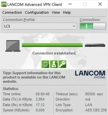 Lancom Advanced VPN Client