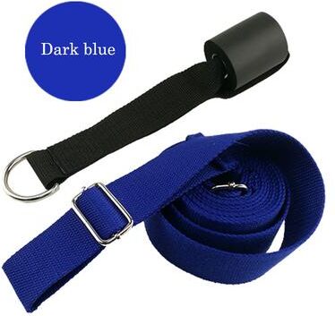 Smart Shopping Spot FlexPro Leg Stretcher Strap For Ballet, Yoga & Dance Flexibility Training darkblue