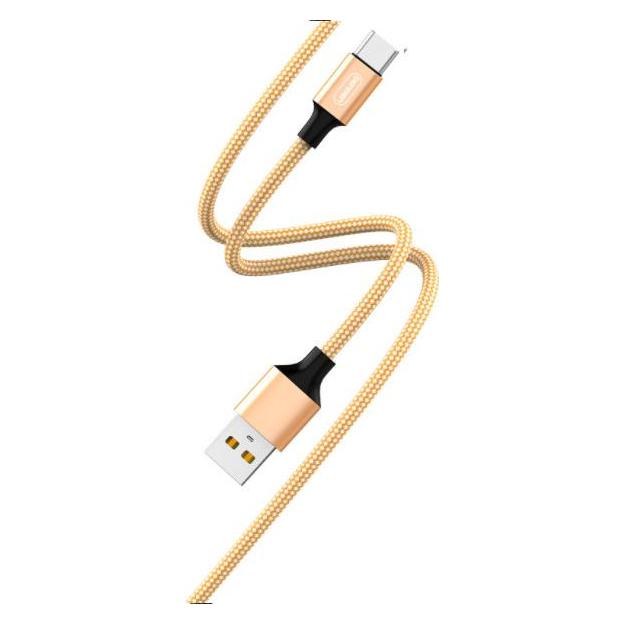 Denmen Usb-Kabel Verstärkt Geflochten Typ-C Gold 1m D02t (1 m, USB 3.2 Gen 1) (35651695)